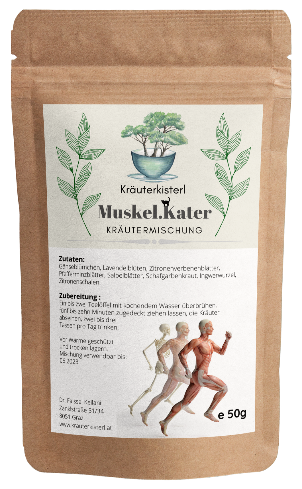 Muskel Kater - Kräutermischung